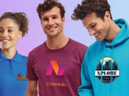 Custom branded t-shirts, branded hoodies, and branded polos for businesses