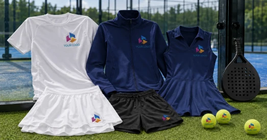 Branded padel club kits and padel merchandise from Style Brands UK