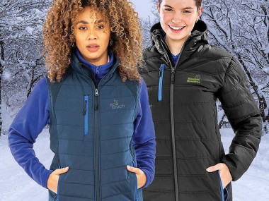 Custom branded outdoor workwear and jackets for businesses